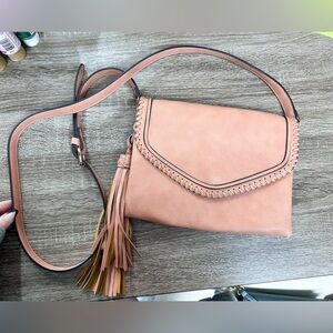 Jen & Co Crossbody Purse - Apricot - NWT